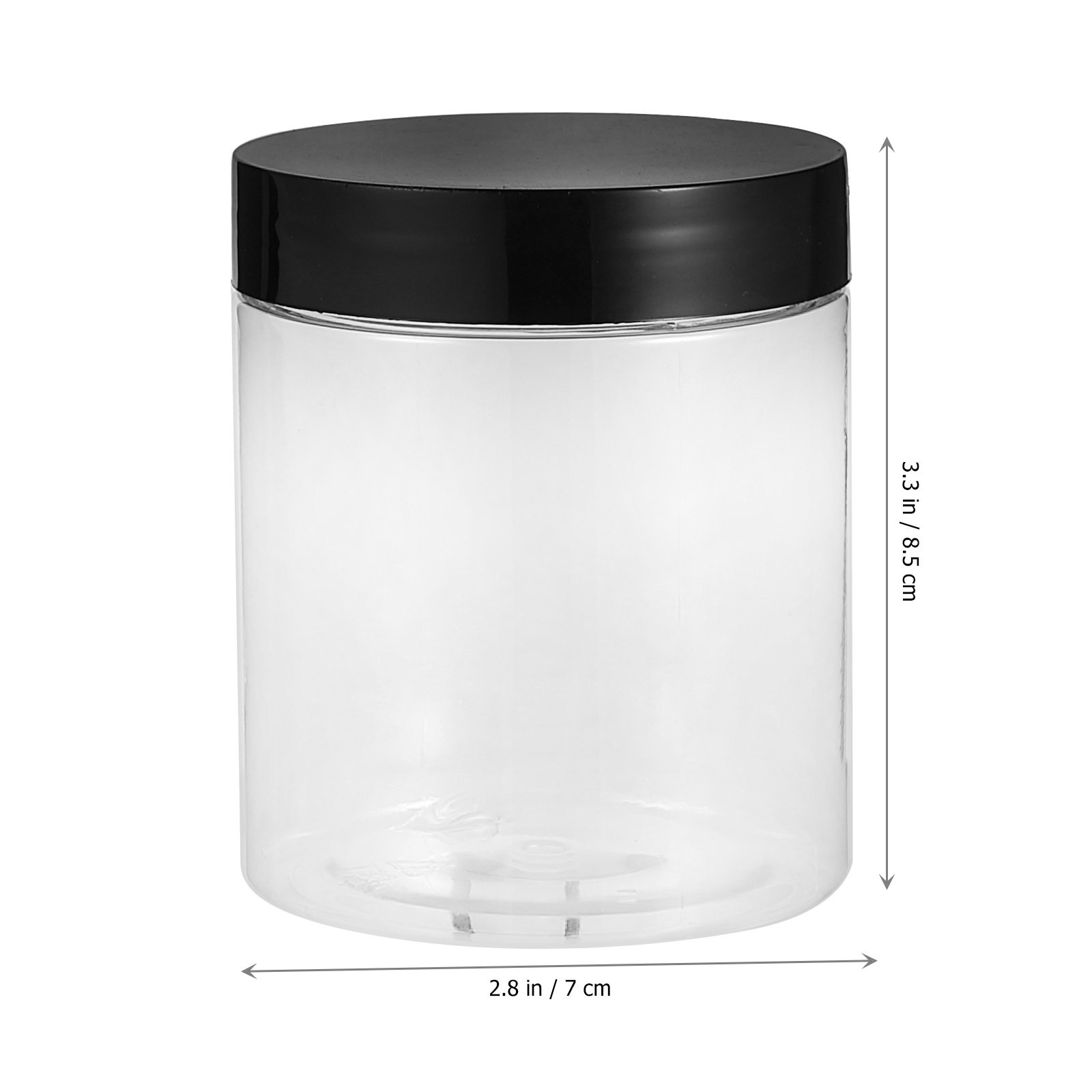 12 Potes Plásticos Transparent - Food Storage Kitchen avaliação e preço